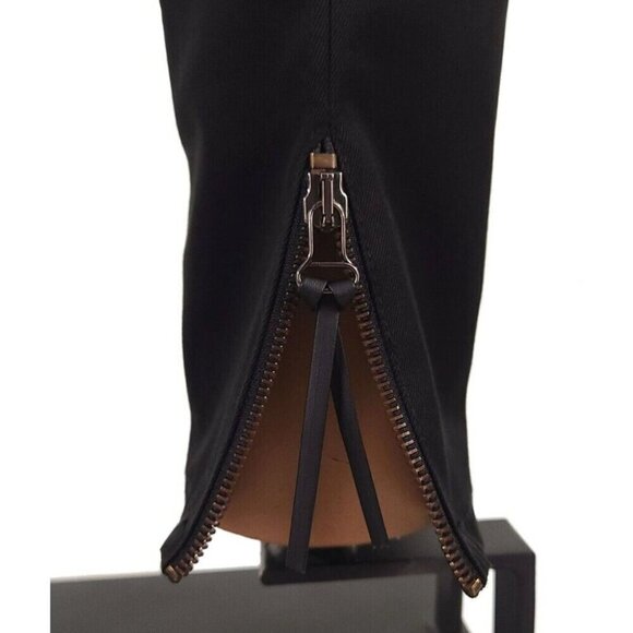 C'N'C Costume National Slim Fit Low Rise Pants US 12 Womens Black NWT - Picture 7 of 15